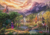 *NEW* Thomas Kinkade-Disney Snow White and the Queen 1000 Piece Puzzle by Schmidt