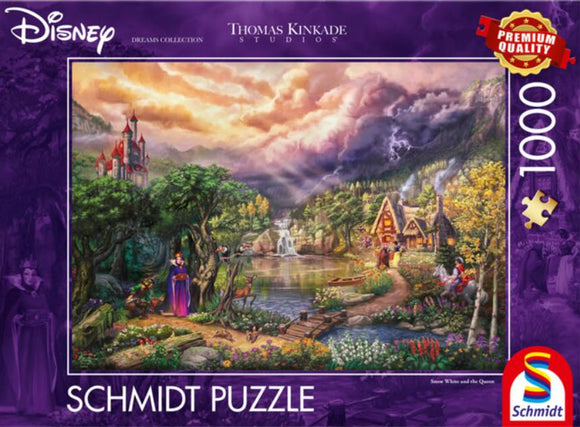 *NEW* Thomas Kinkade-Disney Snow White and the Queen 1000 Piece Puzzle by Schmidt