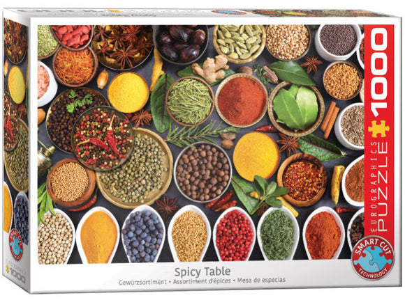 Spicy Table 1000 Piece Puzzle by Eurographics