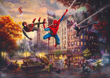 Thomas Kinkade-Marvel Spider-Man and Friends - The Ultimate Alliance 1000 Piece Puzzle by Schmidt