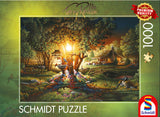 Magnificent Spring Glow by Terry Redlin 1000 Piece Puzzle by Schmidt