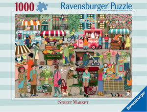 *NEW* Street Market by Angela Holland 1000 Puzzle by Ravensburger