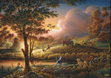 Sun Gold over Ripe Fields by Terry Redlin 1000 Piece Puzzle by Schmidt