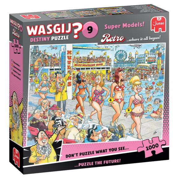 *PUZZLE PRE-SALE* Wasgij Retro Destiny 9 Super Models! 1000 Piece Puzzle