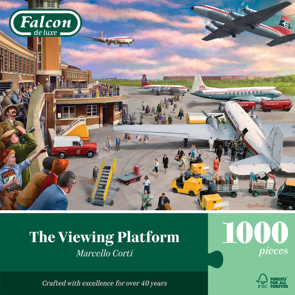 *PUZZLE PRE-SALE* The Viewing Platform by Marcello Corti 1000 Piece Puzzle by Falcon