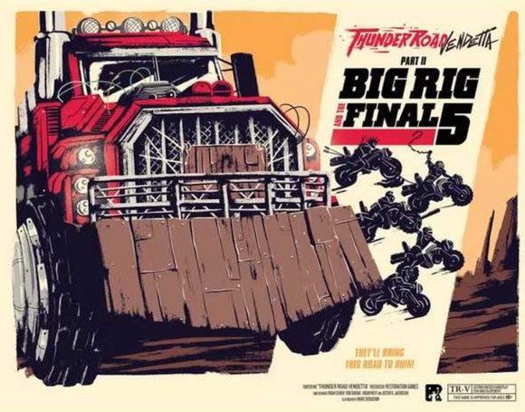 *Due Soon* Thunder Road: Vendetta – Big Rig and the Final 5