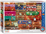 Travel Suitcases 1000 Piece Puzzle by Eurographics