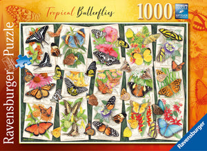 *NEW* Tropical Butterflies by Anne Searle 1000 Puzzle by Ravensburger