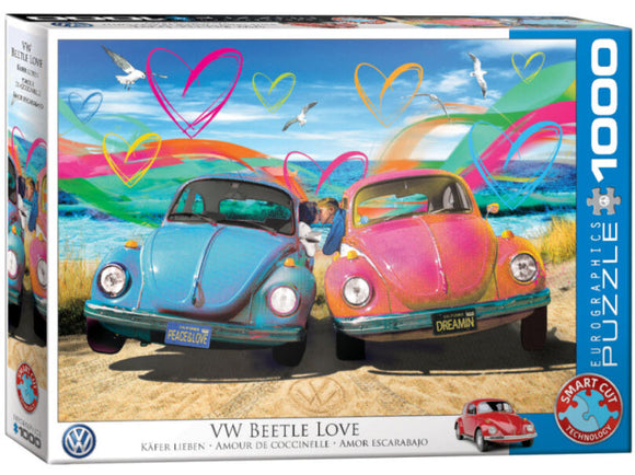 VW Beetle Love 1000 Piece Puzzle by Eurographics