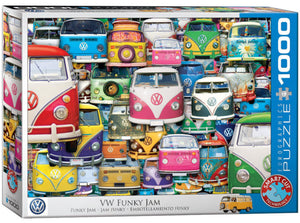 VW Funky Jam 1000 Piece Puzzle by Eurographics