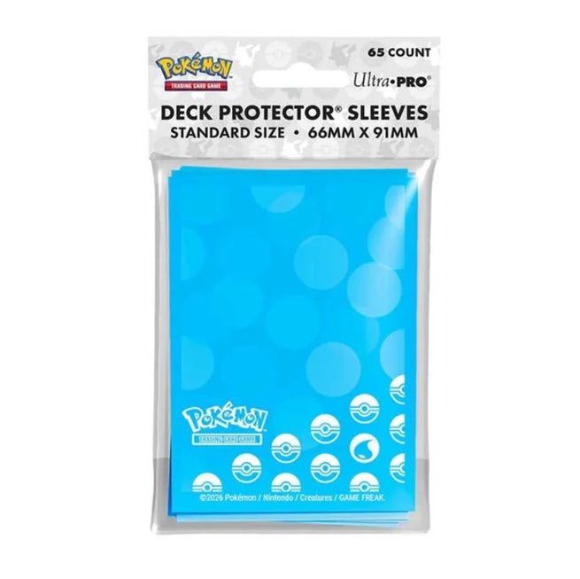 Pokémon Energy Deck Protector Sleeves - Water Type (65 count)