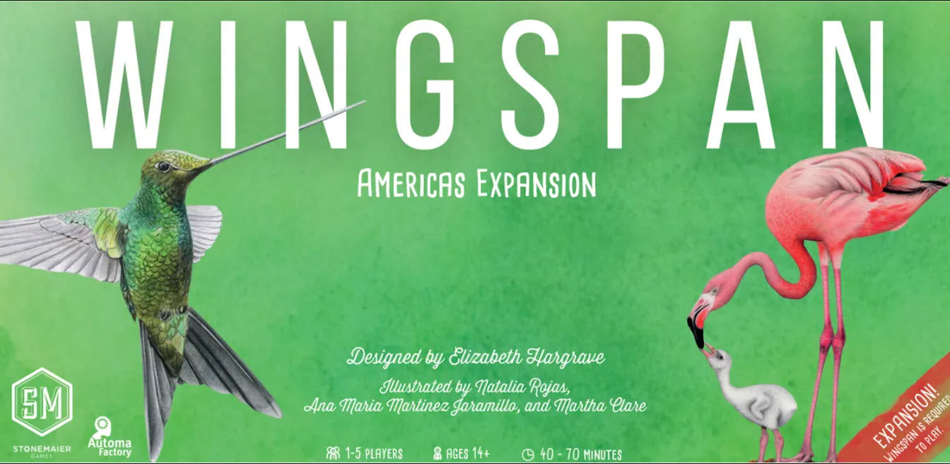 *Pre-Order* Wingspan: Americas Expansion
