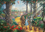 Thomas Kinkade-Follow the Yellow Brick Road The Wizard Of Oz 1000 Piece Puzzle by Schmidt
