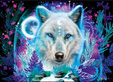*NEW* Neon Arctic Wolf by Sheena Pike 1000 Piece Puzzle by Schmidt
