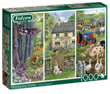 *NEW* Woodland Farm by Fiona Osbaldstone 1000 Piece Puzzle by Falcon