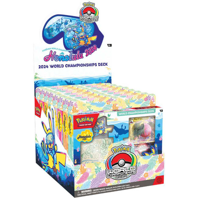 Pokémon TCG: World Champions 2024 Deck (Full set of 4 decks)