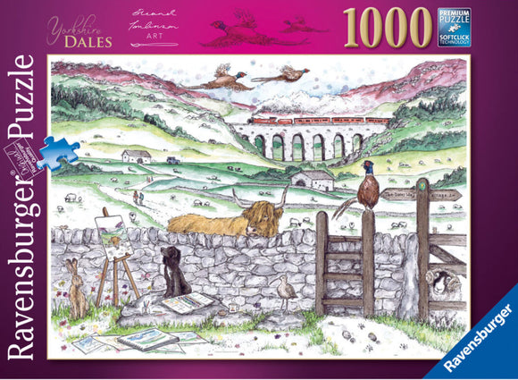 *NEW* Yorkshire Dales by Eleanor Tomlinson 1000 Puzzle by Ravensburger