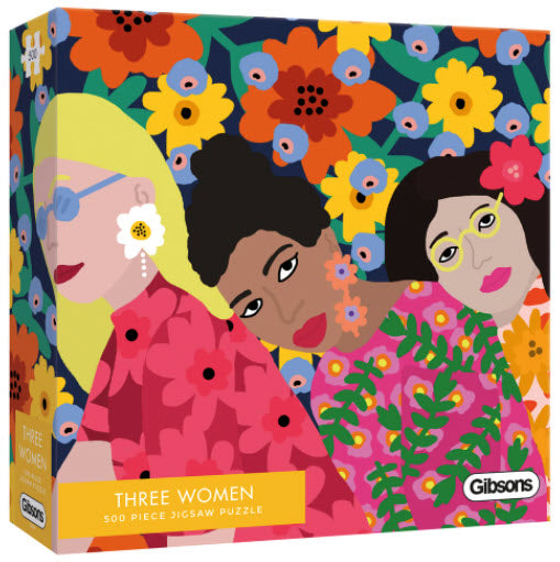 Three Women 500 Piece Puzzle By Gibsons