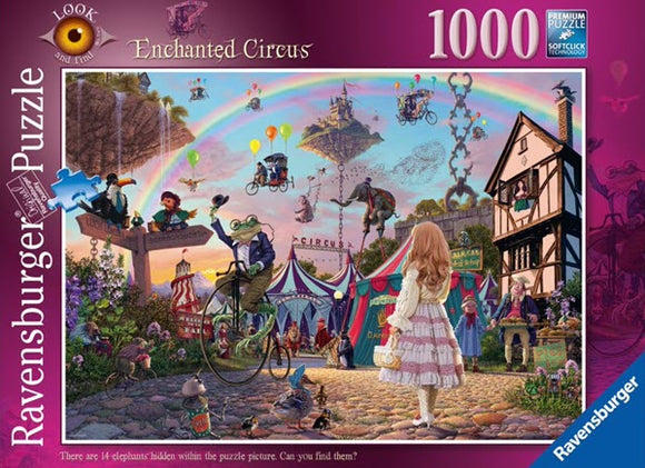 Enchanted Circus Look & Find No. 2 1000 Piece Puzzle by Ravensburger