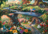 Thomas Kinkade – Disney: Alice In Wonderland 1000 Piece Puzzle by Schmidt