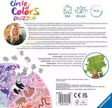 Animals Circular 500 Piece Puzzle by Ravensburger