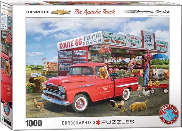 Chevrolet The Apache Farmer Truck 1000 Piece Puzzle by Eurographics