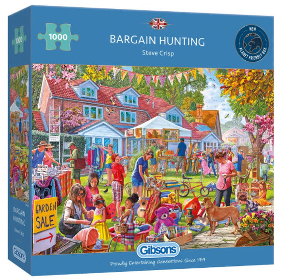 Bargain Hunting 1000 Piece Puzzle By Gibsons