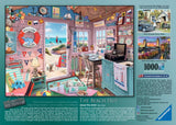 My Haven No 7, The Beach Hut 1000 Piece Puzzle by Ravensburger