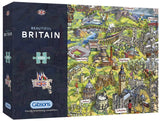 Beautiful Britain 1000 Piece Puzzle By Gibsons