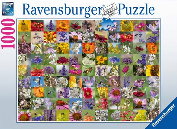 Bee Collage 1000 Puzzle by Ravensburger