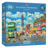 Blackpool Promenade by Derek Roberts 1000 Piece Puzzle by Gibsons