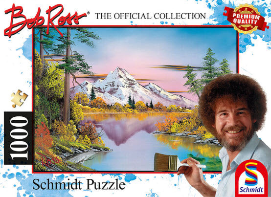 Reflections by Bob Ross 1000 Piece Puzzle by Schmidt