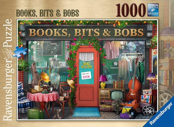 Books, Bits & Bobs 1000 Piece Puzzle by Ravensburger