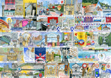 Bright Lights and Big Cities by Val Goldfinch 1000 Piece Puzzle by Gibsons