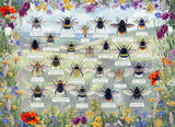 Brilliant Bees 1000 Piece Puzzle By Gibsons