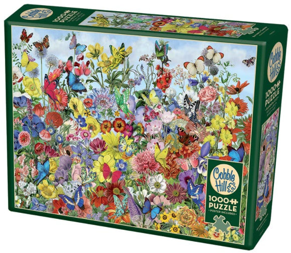 Butterfly Garden 1000 Piece Puzzle by Cobble Hill