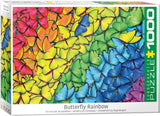 Butterfly Rainbow 1000 Piece Puzzle by Eurographics