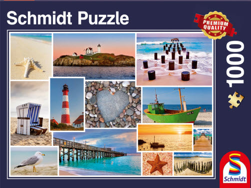 By the Sea 1000 Piece Puzzle by Schmidt
