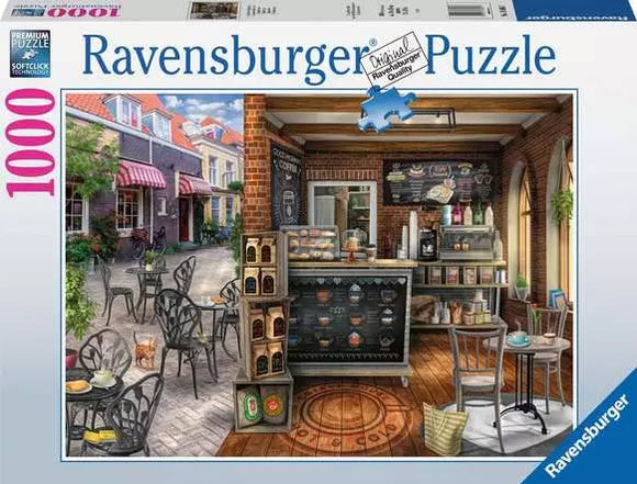 Quaint Café 1000 Piece Puzzle by Ravensburger