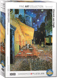 Café Terrace at Night Van Gogh 1000 Piece Puzzle by Eurographics