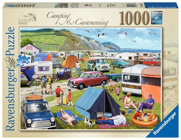 Camping & Caravanning Leisure Days No 5 1000 Piece Puzzle by Ravensburger