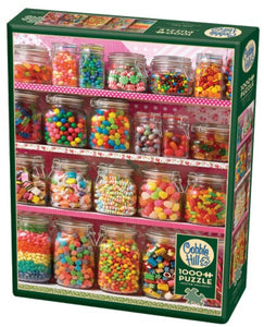 Candy Shelf 1000 Piece Puzzle by Cobble Hill