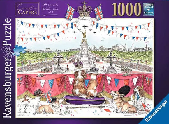 Eleanor Tomlinson Coronation Capers 1000 Puzzle by Ravensburger