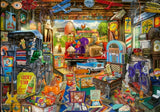 Garage Car Boot Sale by Aimee Stewart 500 Piece Puzzle by Schmidt