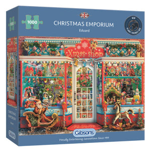 Christmas Emporium 1000 Piece Puzzle By Gibsons