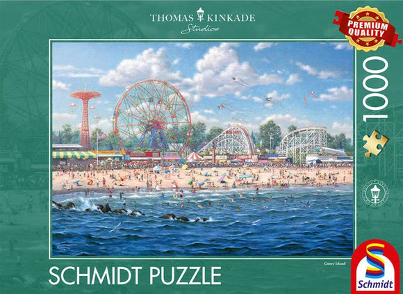 Thomas Kinkade: Coney Island 1000 Piece Puzzle by Schmidt