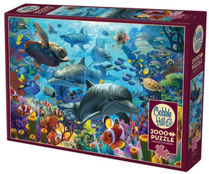 Coral Sea 2000 Piece Puzzle by Cobble Hill