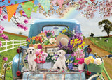 Country Truck in Spring 500 XL Piece Puzzle by Cobble Hill