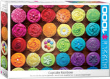 Cupcake Rainbow 1000 Piece Puzzle by Eurographics