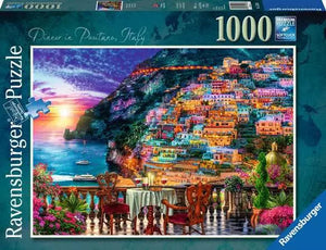 Dinner in Positano by Lars Stewart 1000 Piece Puzzle by Ravensburger